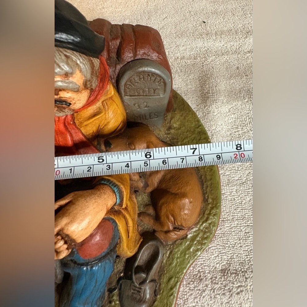 Naturecraft Travellers Rest Figurine #827 Hand Painted 1972 Congleton England - Picture 9 of 9